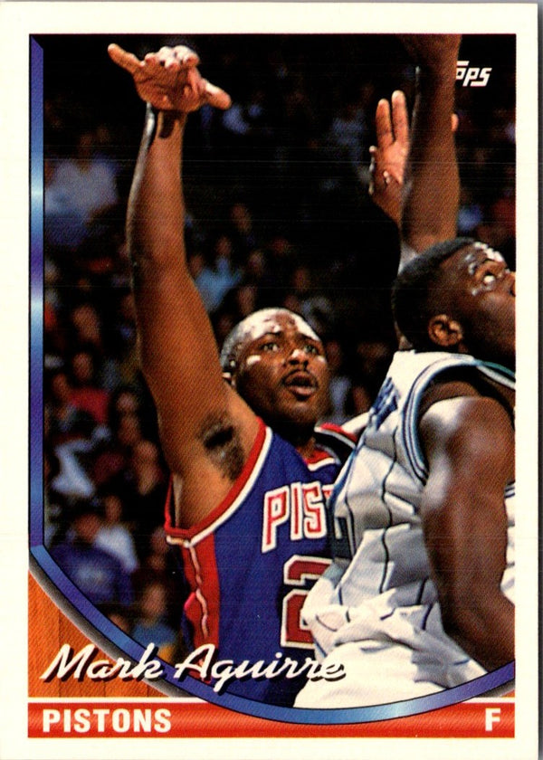 1993 Topps Mark Aguirre #185