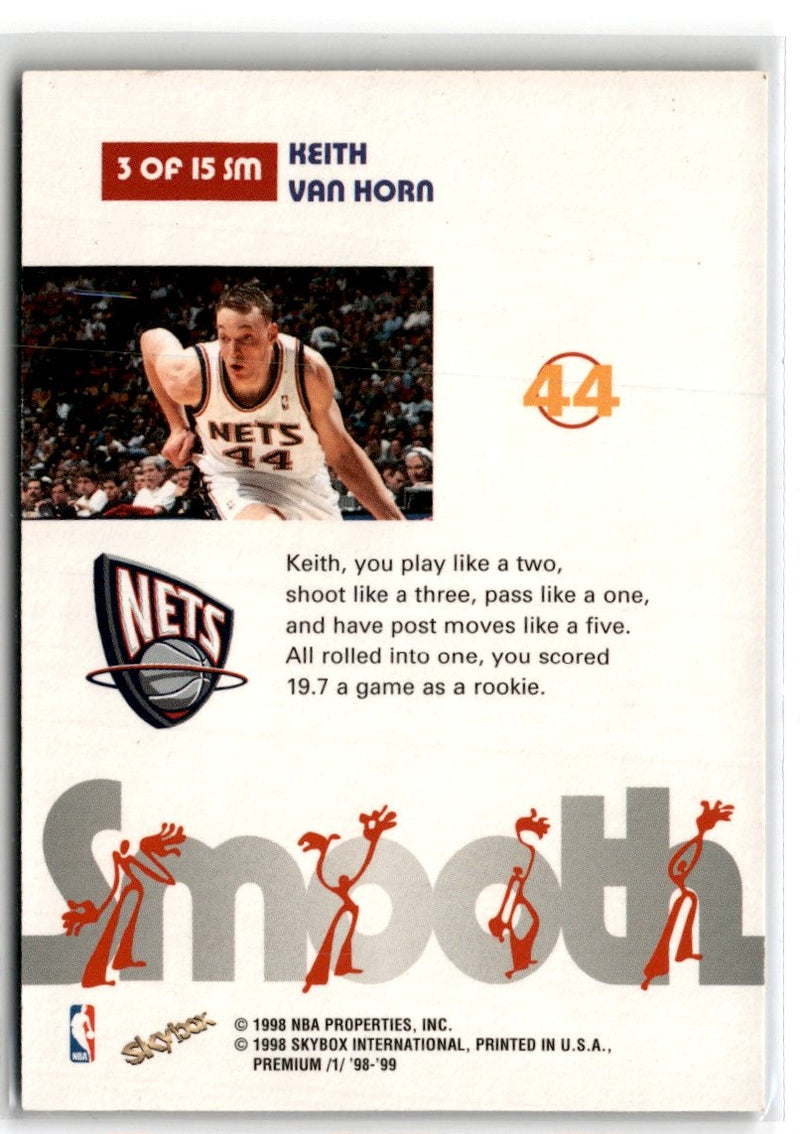 1998 SPx Finite Keith Van Horn