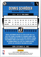 2018 Donruss Dennis Schroder #6