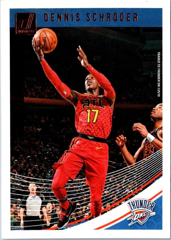 2018 Donruss Dennis Schroder #6