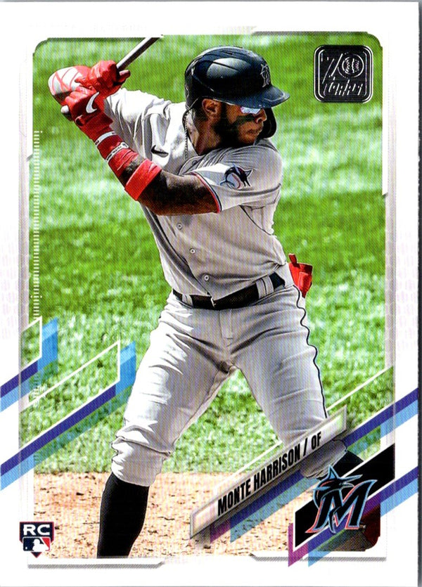 2021 Topps Monte Harrison #126 Rookie