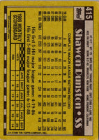 1990 Topps Shawon Dunston #415
