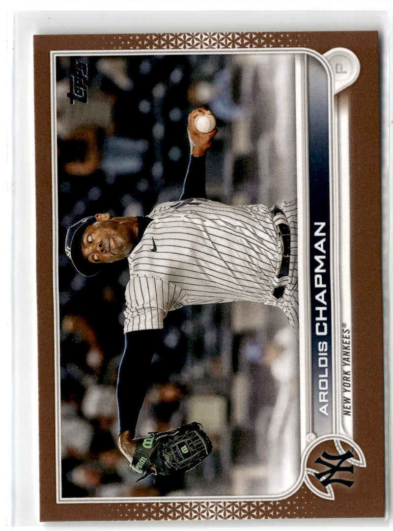 2022 Topps Gold Aroldis Chapman