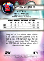 2023 Bowman Platinum Top Prospects Jimmy Crooks III #TOP-37