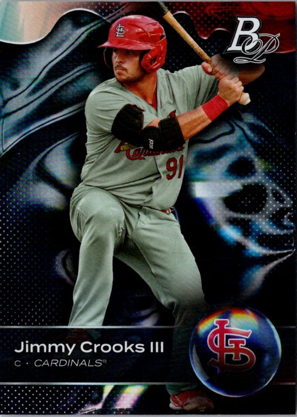 2023 Bowman Platinum Top Prospects Jimmy Crooks III #TOP-37