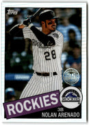 2020 Topps Chrome 1985 Baseball Nolan Arenado