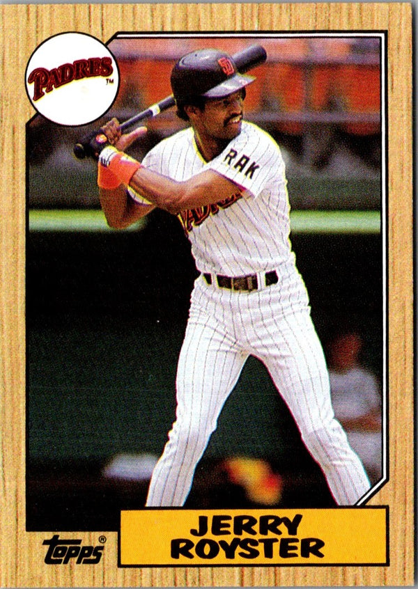 1987 Topps Jerry Royster #403