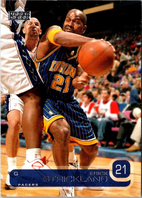 2002 Upper Deck Erick Strickland #274