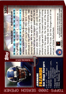 2000 Topps Season Opener Jermaine Fazande