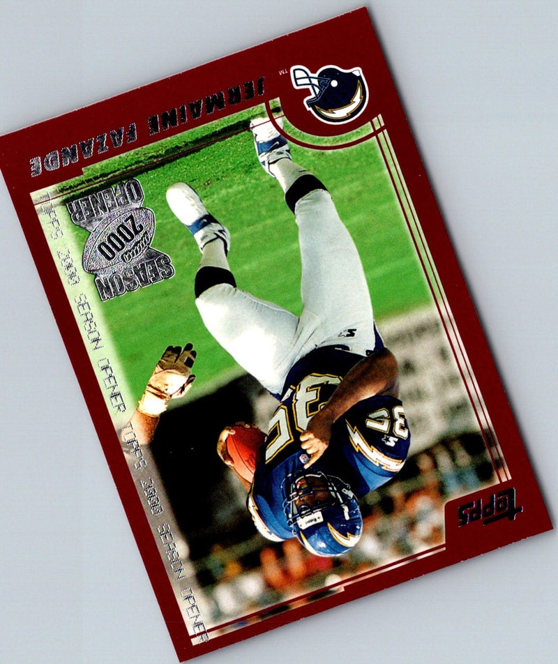 2000 Topps Season Opener Jermaine Fazande