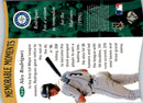 1997 Collector's Choice Memorable Moments Alex Rodriguez