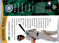 1997 Collector's Choice Memorable Moments Alex Rodriguez #10