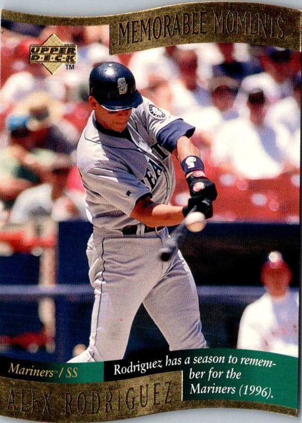 1997 Collector's Choice Memorable Moments Alex Rodriguez #10
