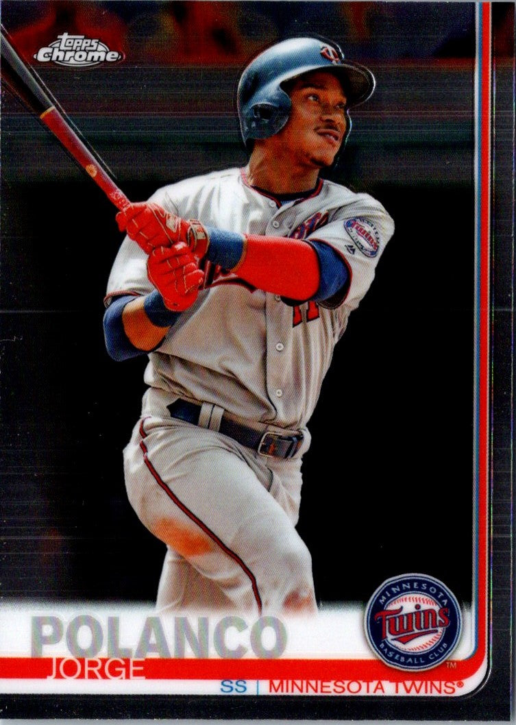 2019 Topps Chrome Jorge Polanco