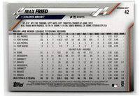 2020 Topps Opening Day Max Fried #42