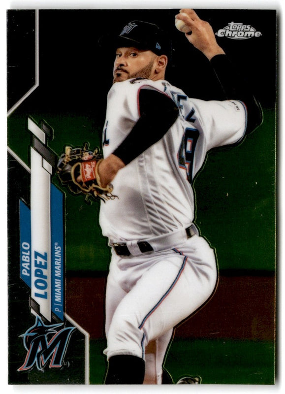 2020 Topps Chrome Pablo Lopez #152
