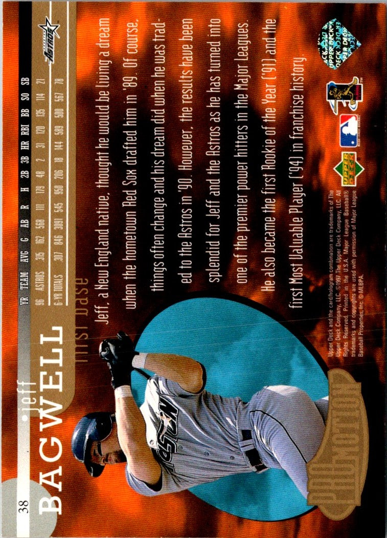 1997 Upper Deck UD3 Jeff Bagwell