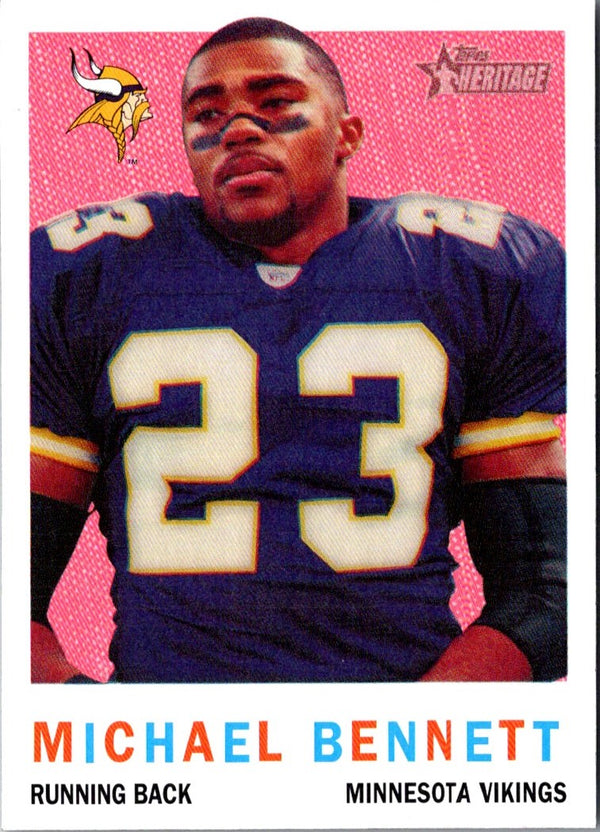 2005 Topps Heritage Michael Bennett #212