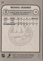 2011 O-Pee-Chee Michael Grabner #77