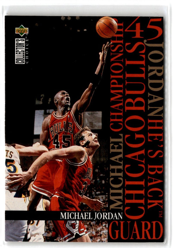 1995 Collector's Choice Jordan He's Back Michael Jordan #M1