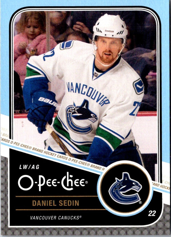 2011 O-Pee-Chee Daniel Sedin #23