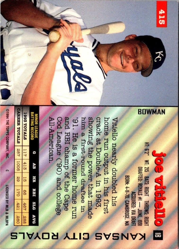 1994 Bowman Joe Vitiello