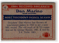 1985 Topps Dan Marino #4