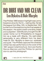 1991 Donruss Dr. Dirt and Mr. Clean #744