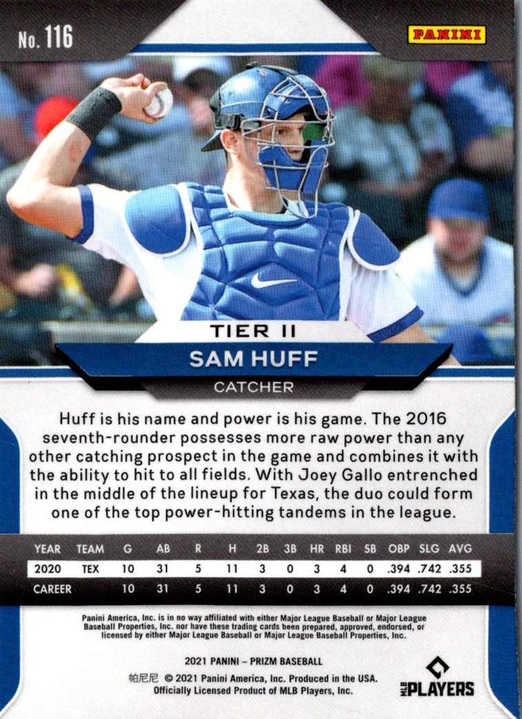 2021 Panini Prizm Sam Huff