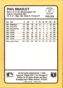 1988 Donruss Baseball's Best Phil Bradley