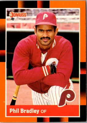 1988 Donruss Baseball's Best Phil Bradley #47