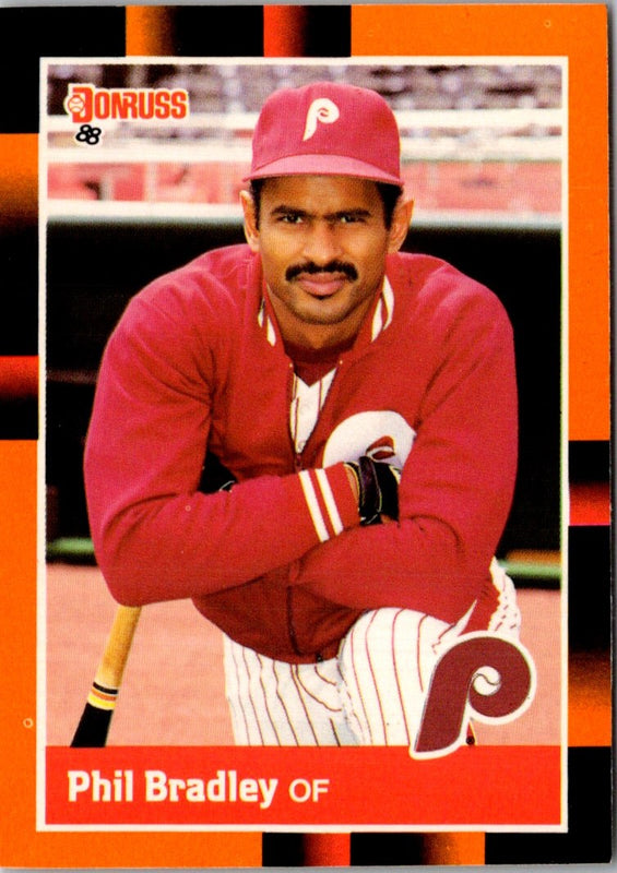 1988 Donruss Baseball's Best Phil Bradley #47