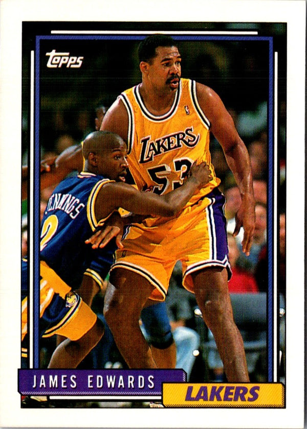 1992 Topps James Edwards #374