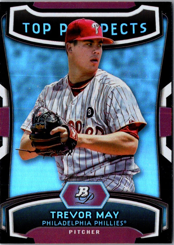 2012 Bowman Platinum Top Prospects Trevor May #TP-TM