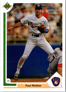 1991 Upper Deck Paul Molitor