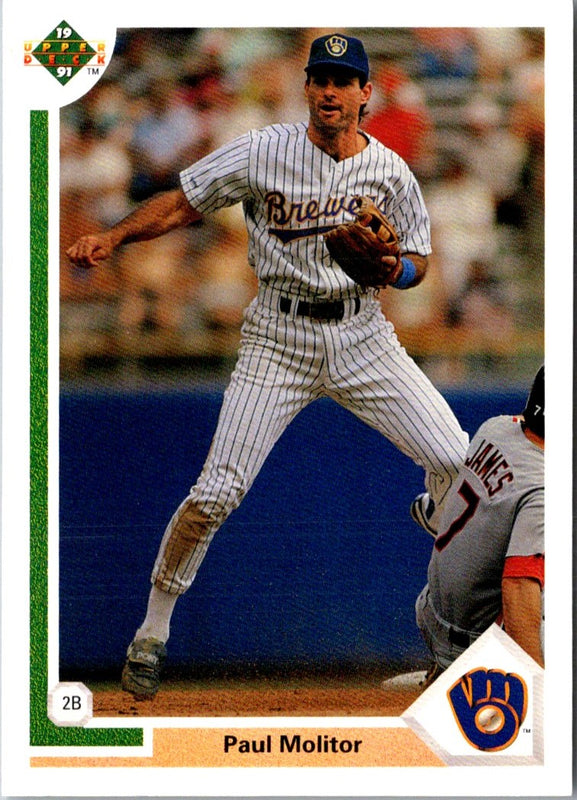 1991 Upper Deck Paul Molitor #324