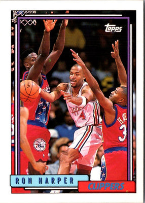 1992 Topps Ron Harper #80