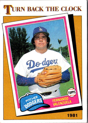 1988 Topps Dodgers Leaders - Pedro Guerrero/Fernando Valenzuela #489