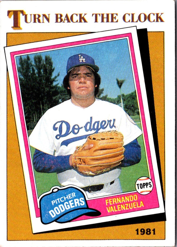 1988 Topps Dodgers Leaders - Pedro Guerrero/Fernando Valenzuela #489