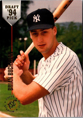1994 Stadium Club Draft Picks Brian Buchanan #18