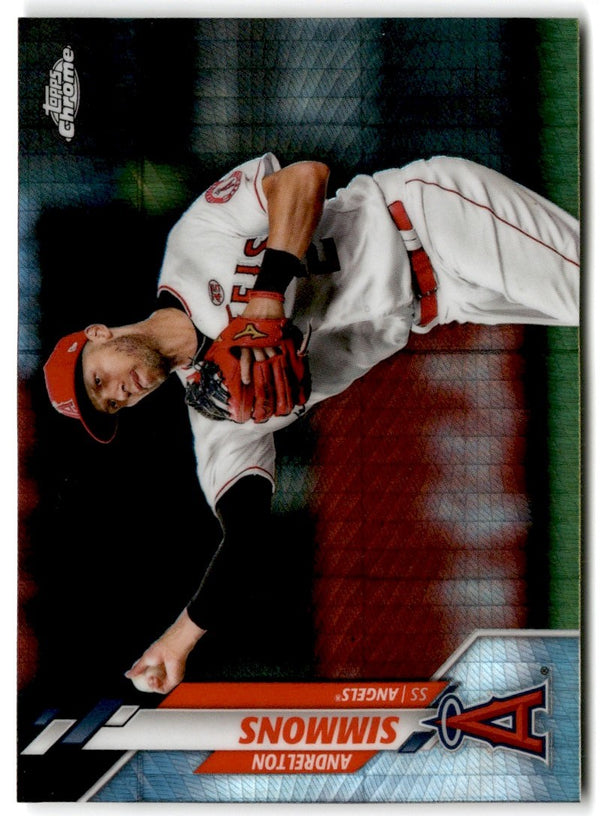 2020 Topps Chrome Andrelton Simmons #72