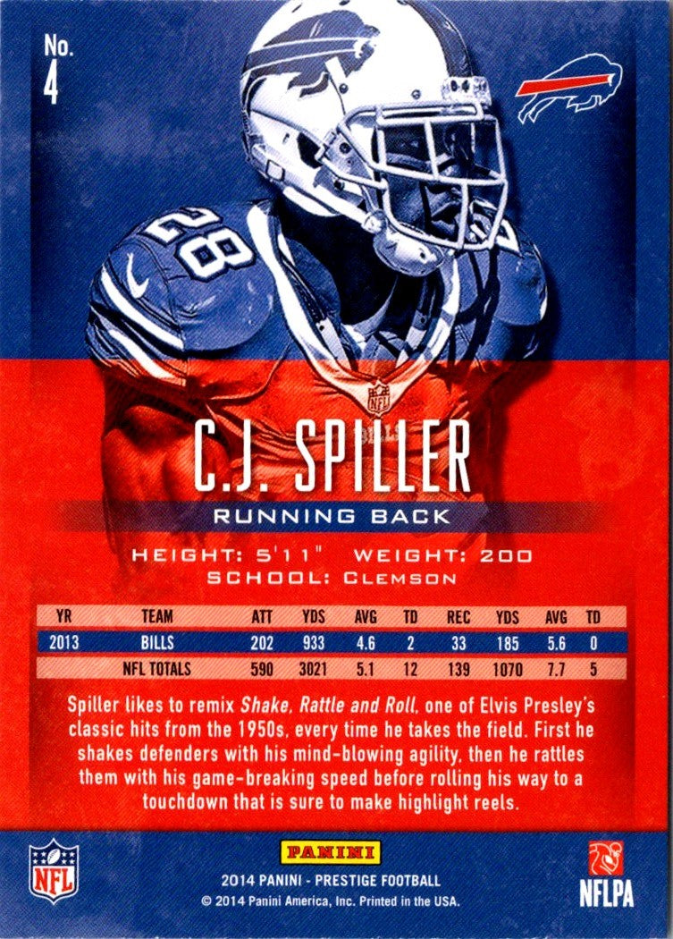 2014 Panini Crown Royale C.J. Spiller