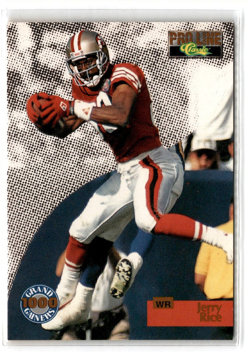 1995 Pro Line Grand Gainers Jerry Rice