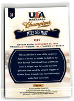 2013 Panini USA Champions Mike Schmidt #34