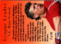 1994 Ultra League Leaders Lenny Dykstra #7