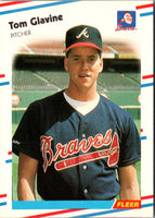 1988 Fleer Tom Glavine #539 Rookie