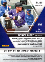 2021 Panini Mosaic Blue Trevor Story #195