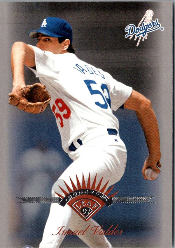 1997 Leaf Ismael Valdes #145