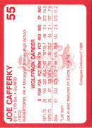 1989 Collegiate Collection North Carolina State's Finest Joe Cafferky