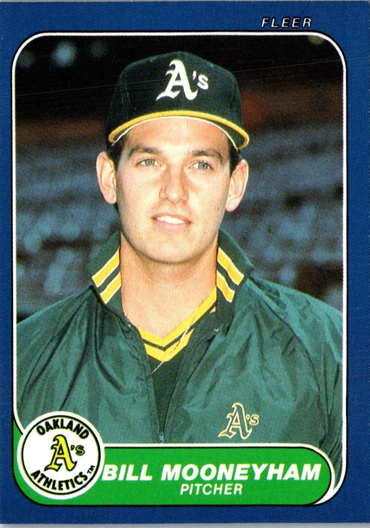 1986 Fleer Update Bill Mooneyham